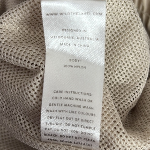 Wilo The Label Parachute Jogger Pants in Beige - Size XS - Picture 8 of 8